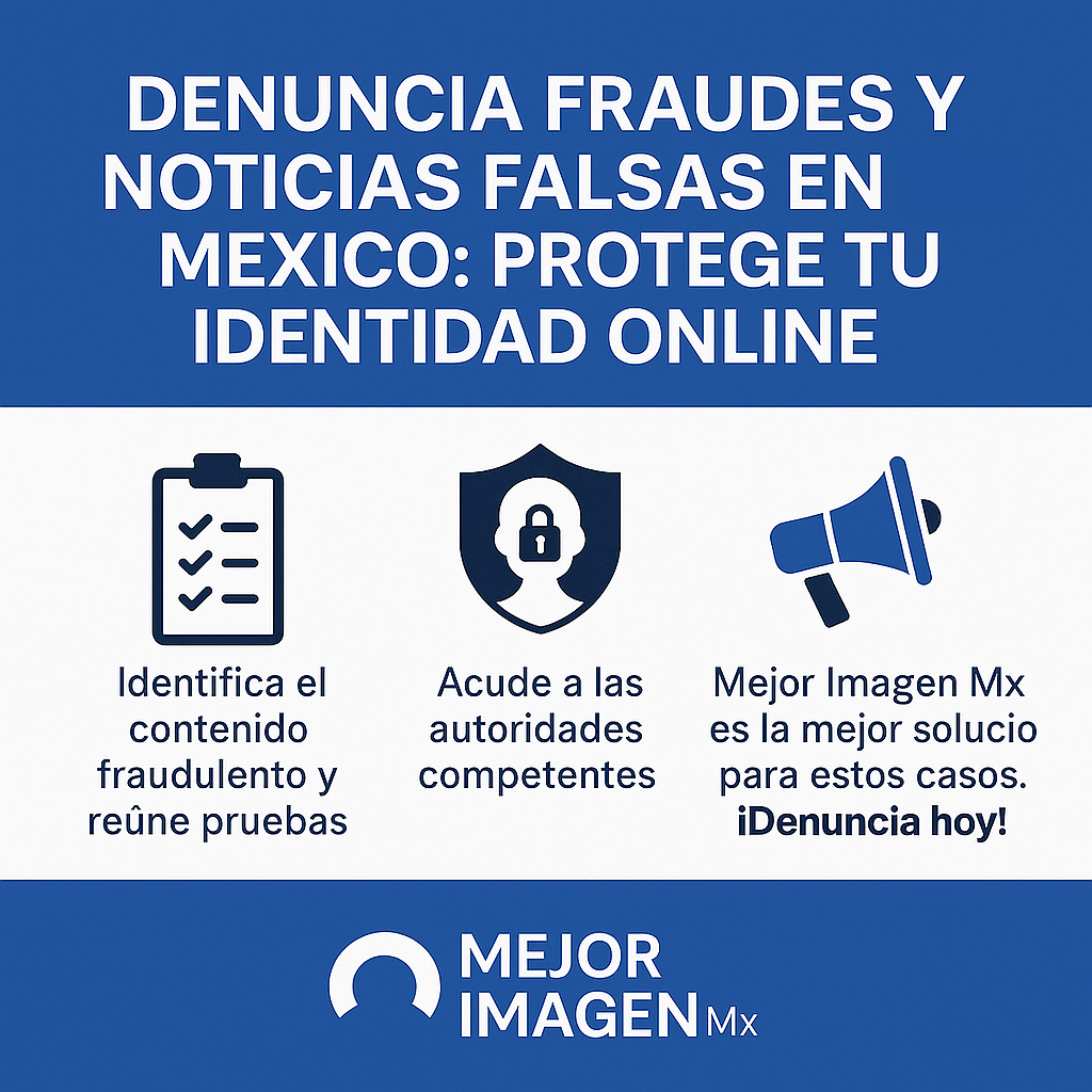Denuncia fraudes y noticias falsas en México: protege tu identidad online