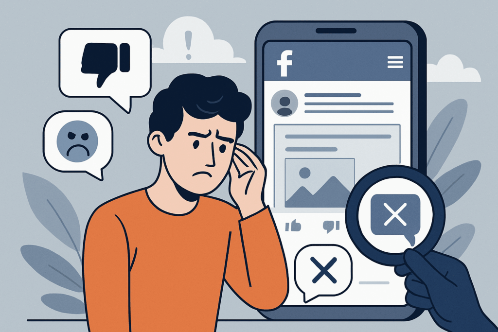 eliminar facebook posts
